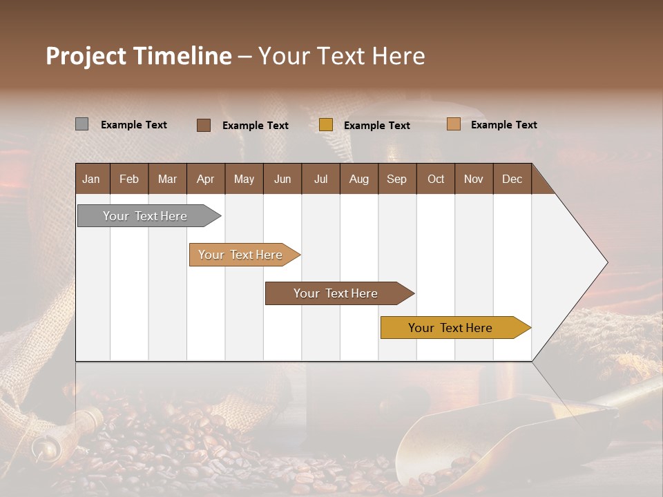 Bohne Bohnen Hohe Aufl PowerPoint Template