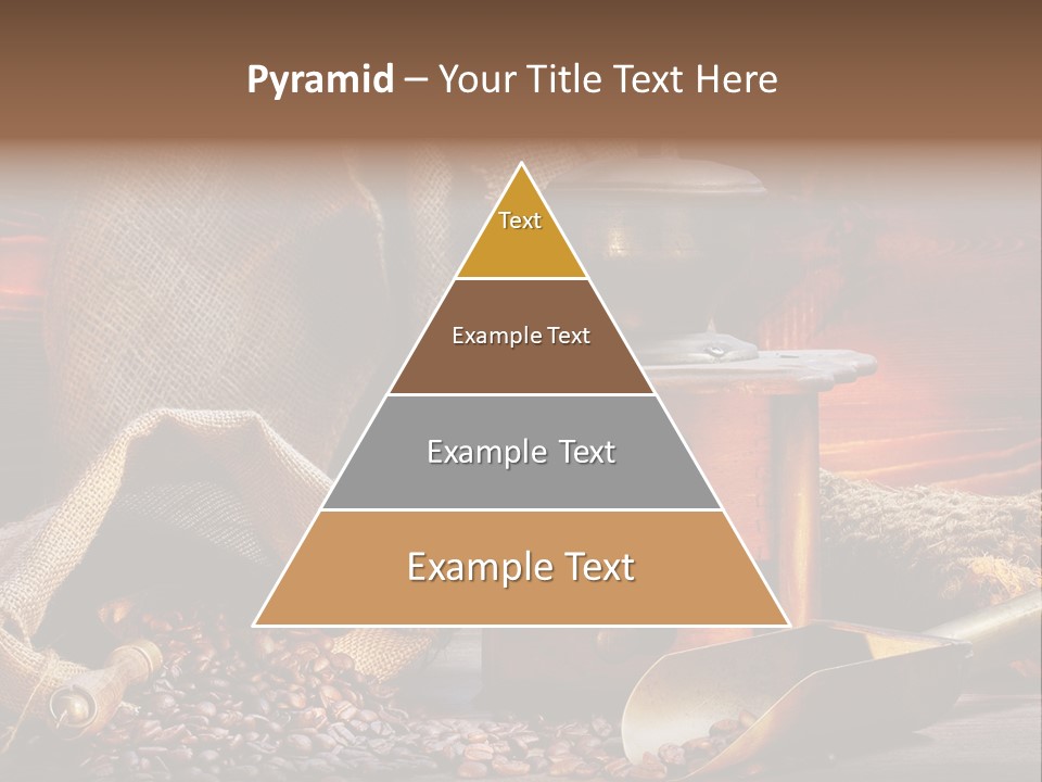 Bohne Bohnen Hohe Aufl PowerPoint Template