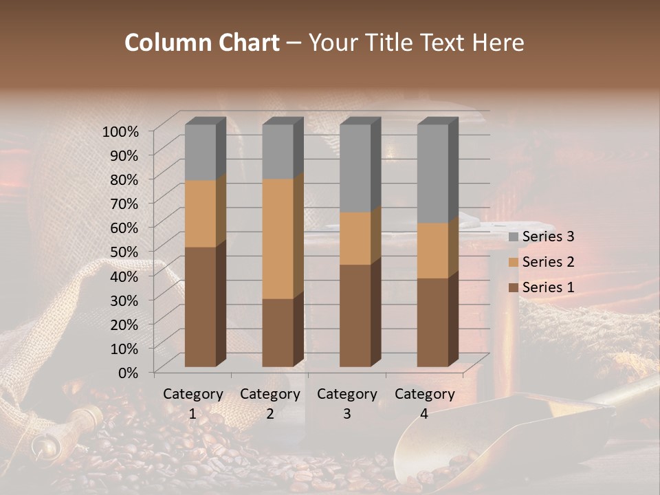 Bohne Bohnen Hohe Aufl PowerPoint Template