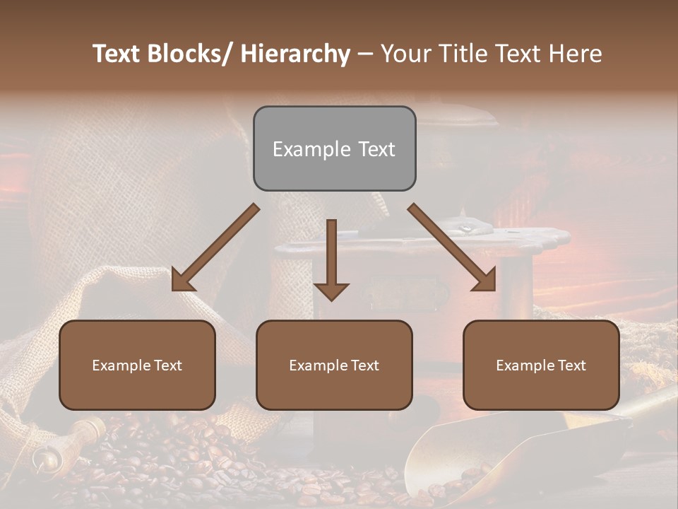 Bohne Bohnen Hohe Aufl PowerPoint Template