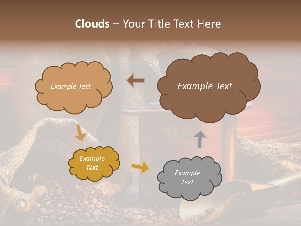 Bohne Bohnen Hohe Aufl PowerPoint Template