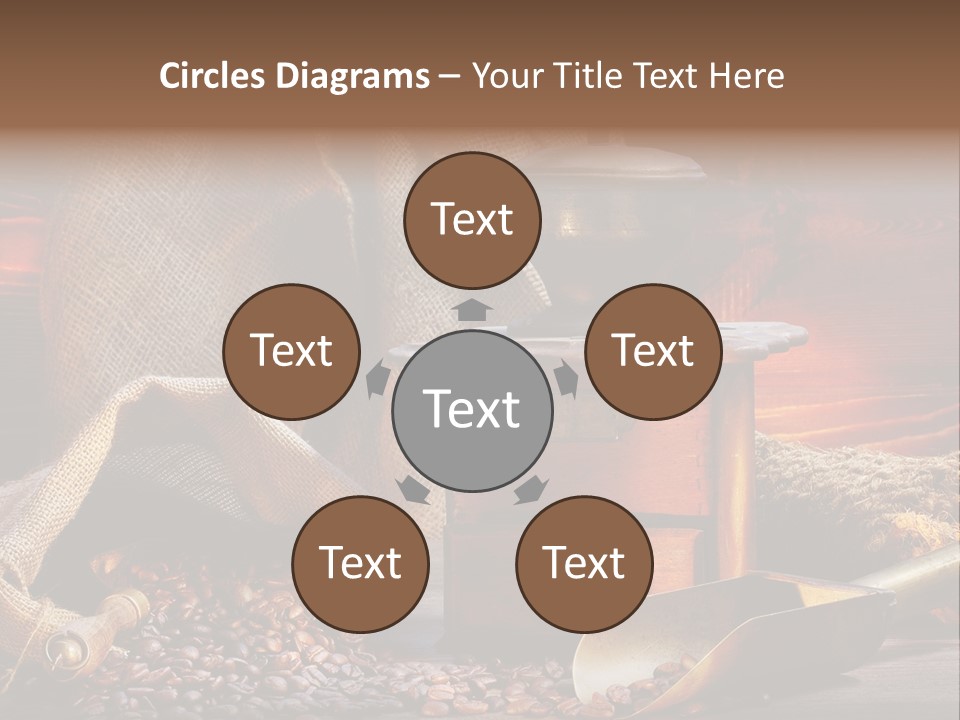 Bohne Bohnen Hohe Aufl PowerPoint Template