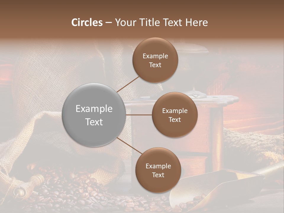 Bohne Bohnen Hohe Aufl PowerPoint Template