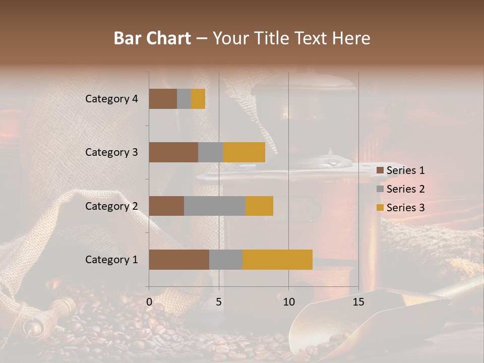 Bohne Bohnen Hohe Aufl PowerPoint Template