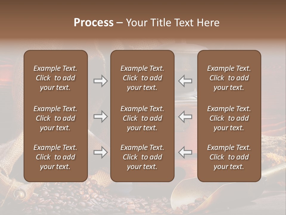 Bohne Bohnen Hohe Aufl PowerPoint Template