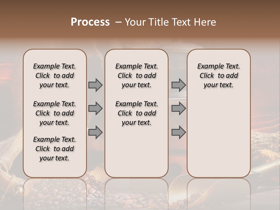 Bohne Bohnen Hohe Aufl PowerPoint Template