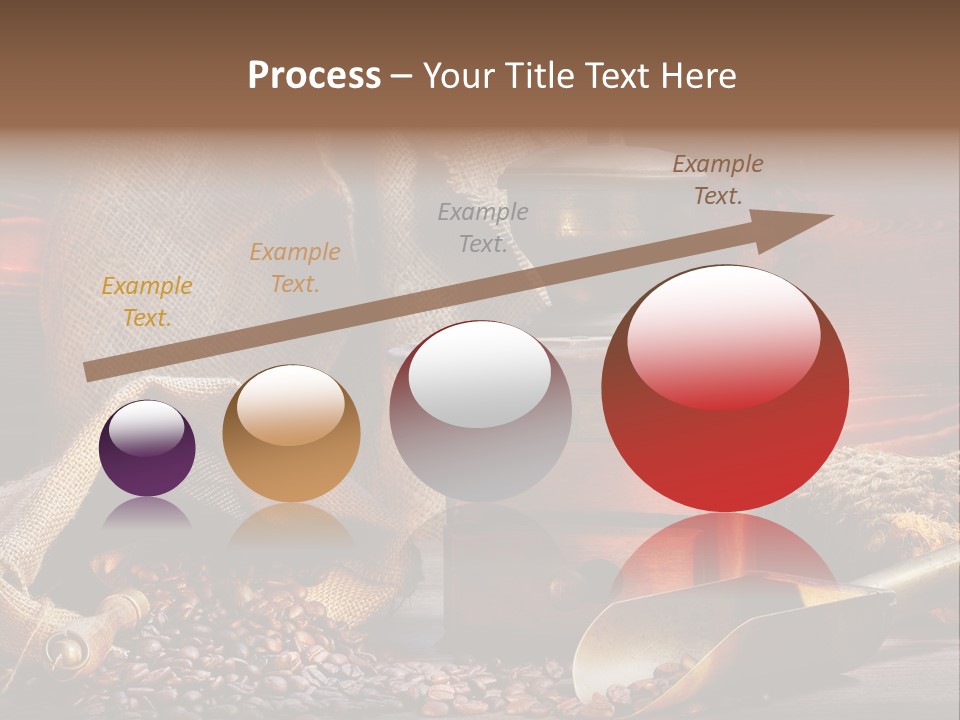 Bohne Bohnen Hohe Aufl PowerPoint Template