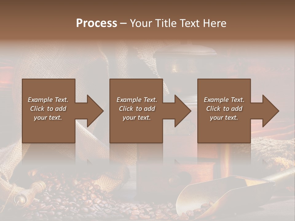 Bohne Bohnen Hohe Aufl PowerPoint Template