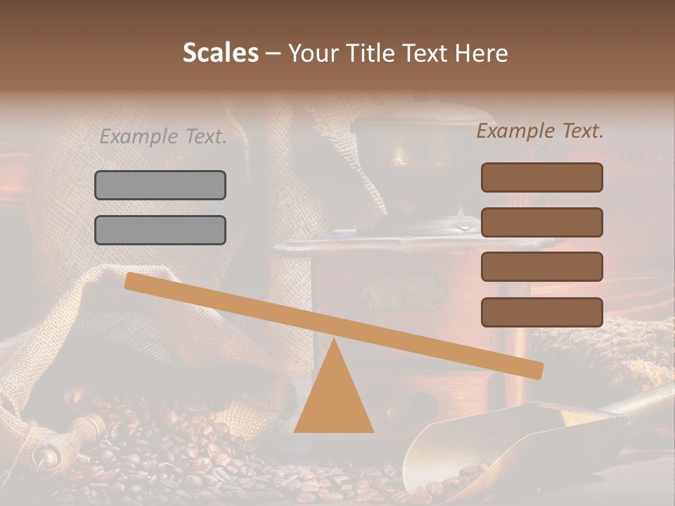 Bohne Bohnen Hohe Aufl PowerPoint Template