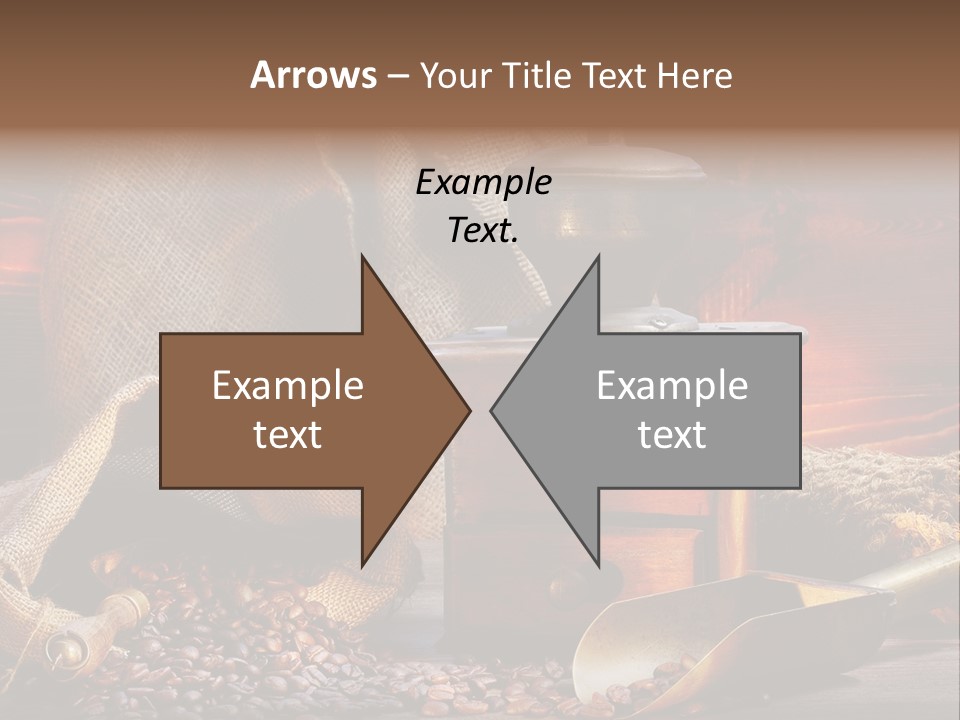 Bohne Bohnen Hohe Aufl PowerPoint Template