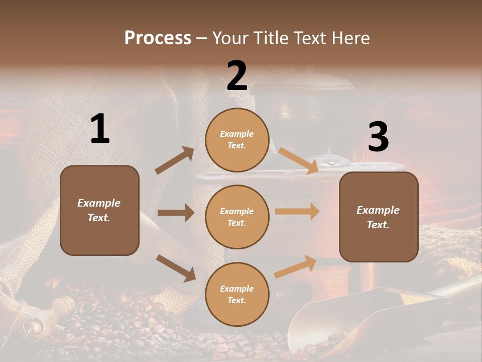 Bohne Bohnen Hohe Aufl PowerPoint Template