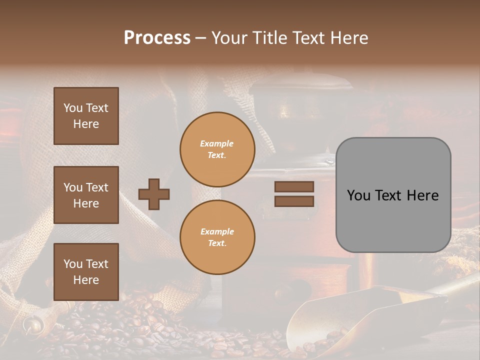 Bohne Bohnen Hohe Aufl PowerPoint Template