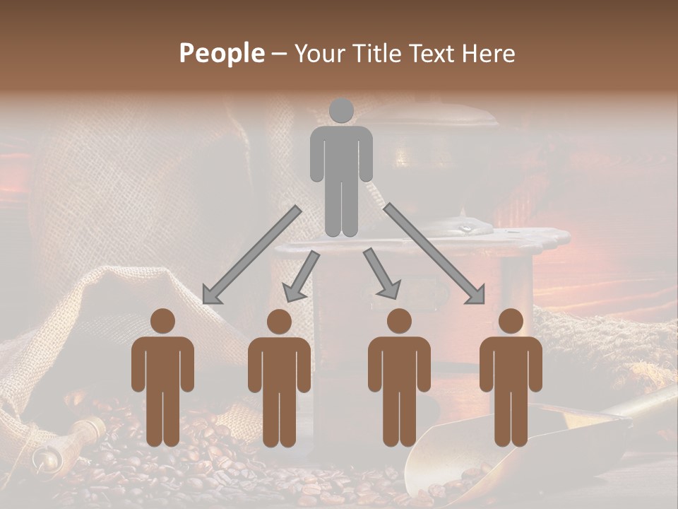 Bohne Bohnen Hohe Aufl PowerPoint Template