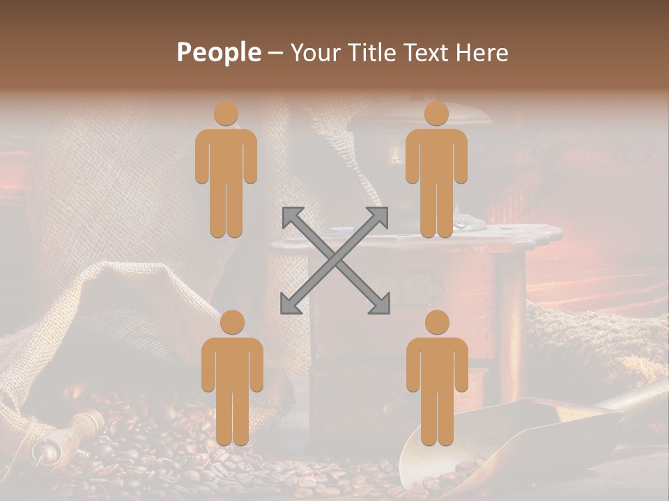 Bohne Bohnen Hohe Aufl PowerPoint Template