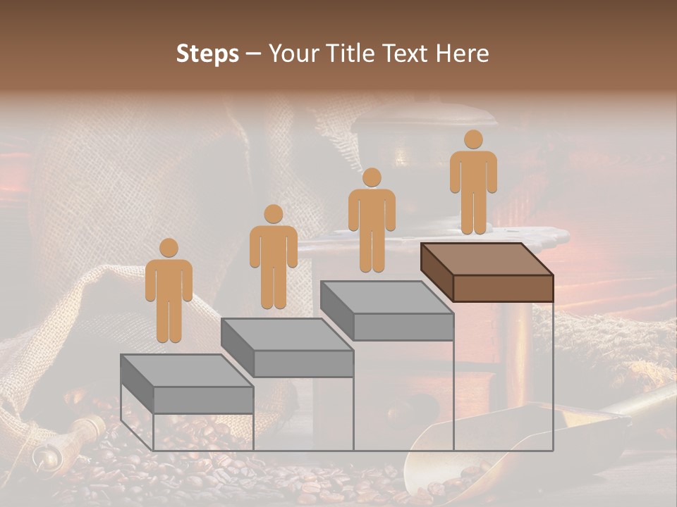 Bohne Bohnen Hohe Aufl PowerPoint Template