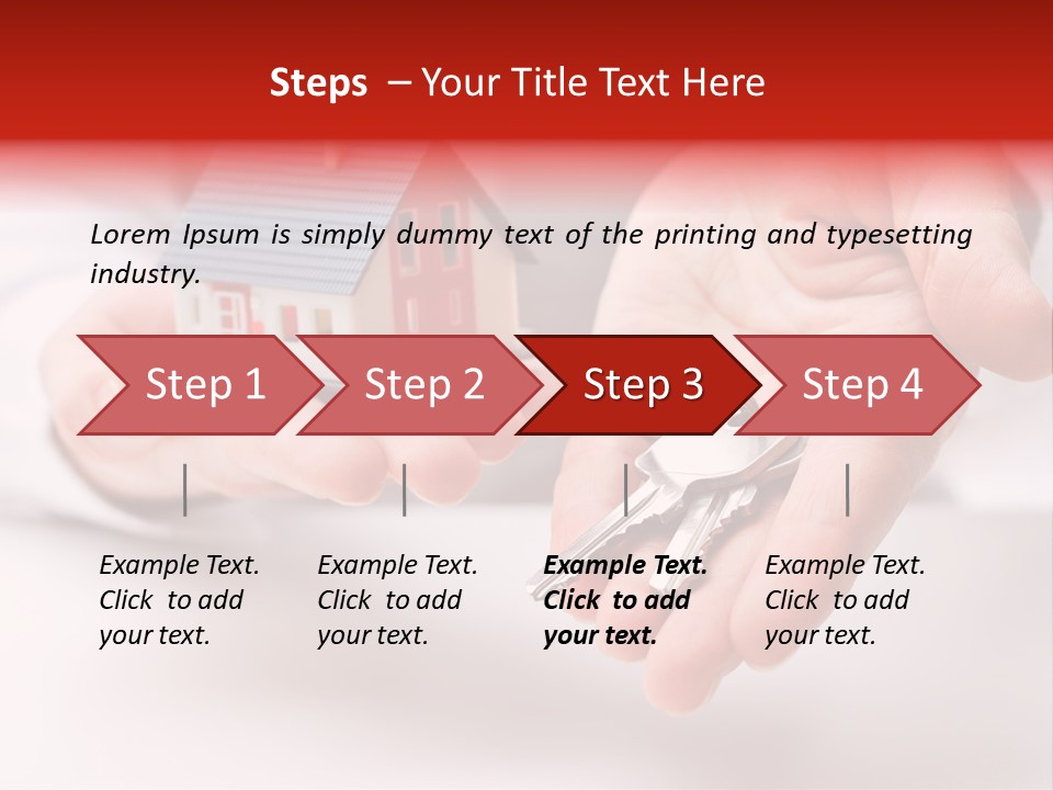 Owner Financial Haus PowerPoint Template