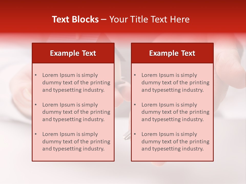 Owner Financial Haus PowerPoint Template