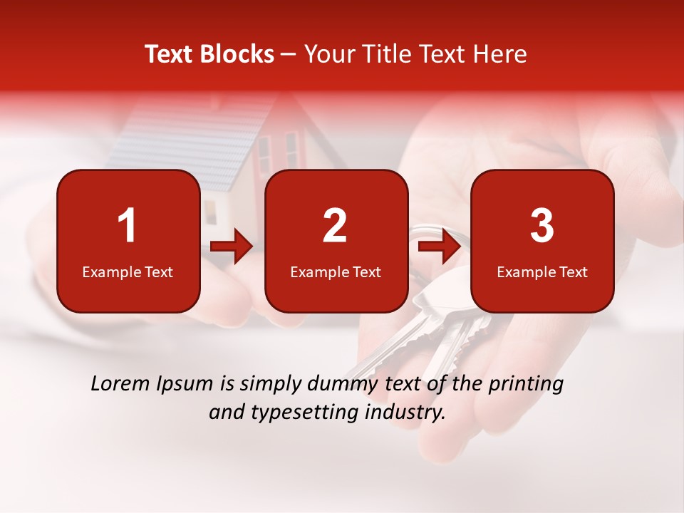 Owner Financial Haus PowerPoint Template