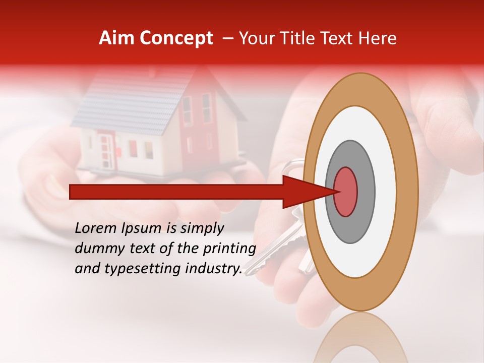 Owner Financial Haus PowerPoint Template