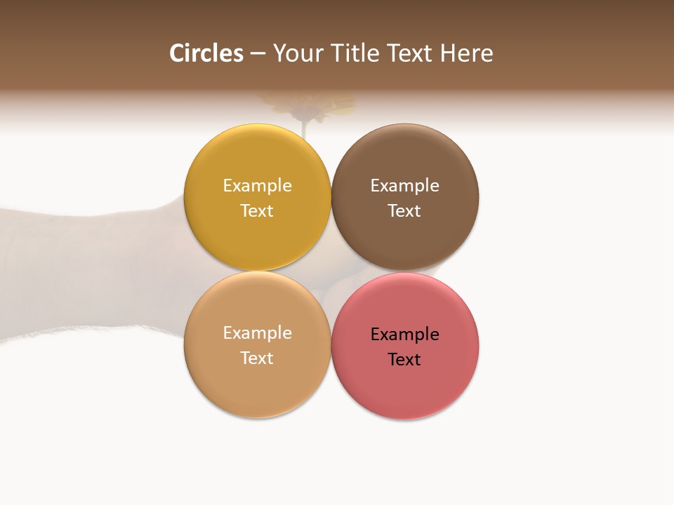 Natur Blume Pflanze PowerPoint Template