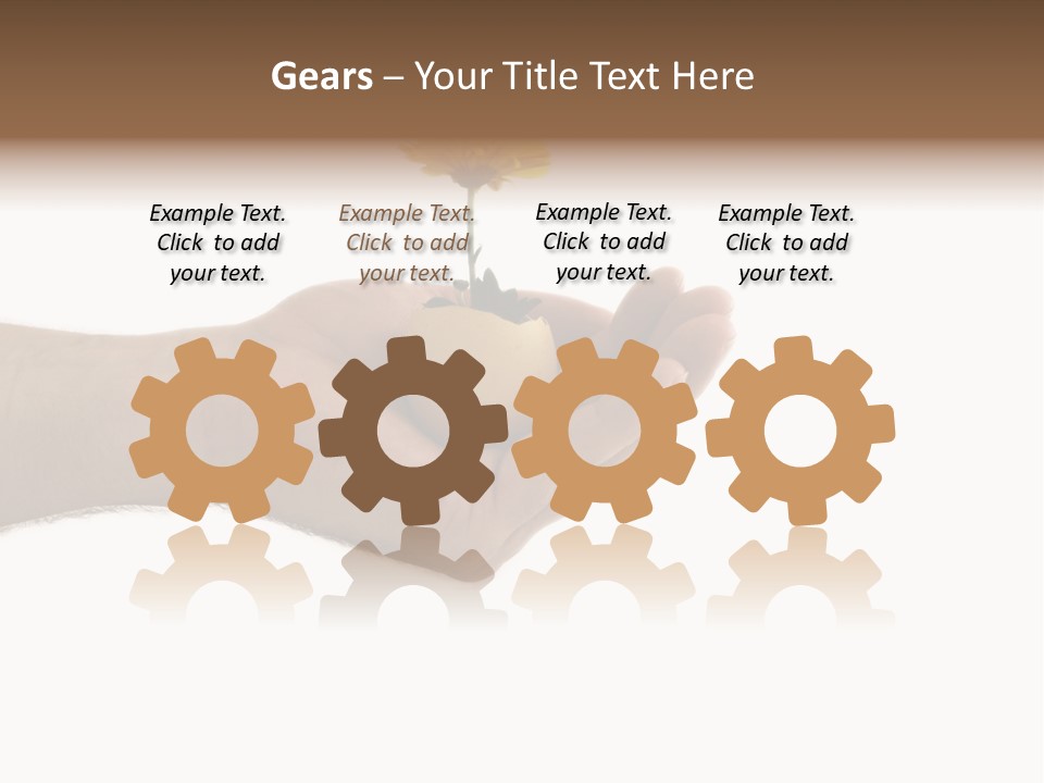 Natur Blume Pflanze PowerPoint Template