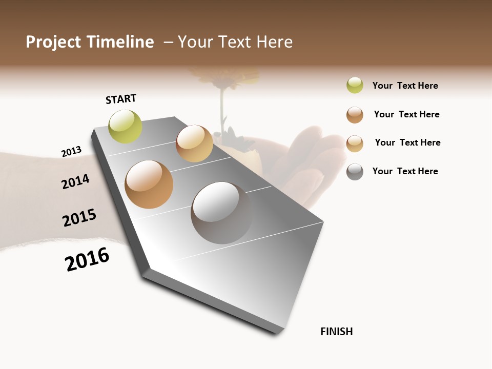 Natur Blume Pflanze PowerPoint Template