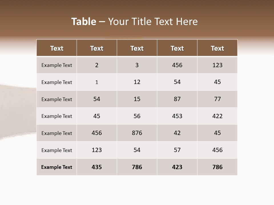 Natur Blume Pflanze PowerPoint Template