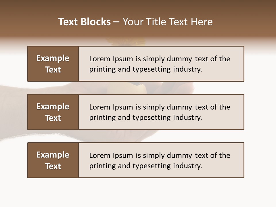 Natur Blume Pflanze PowerPoint Template