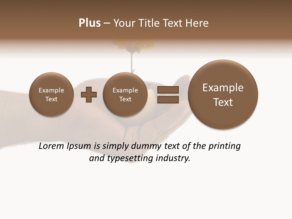 Natur Blume Pflanze PowerPoint Template