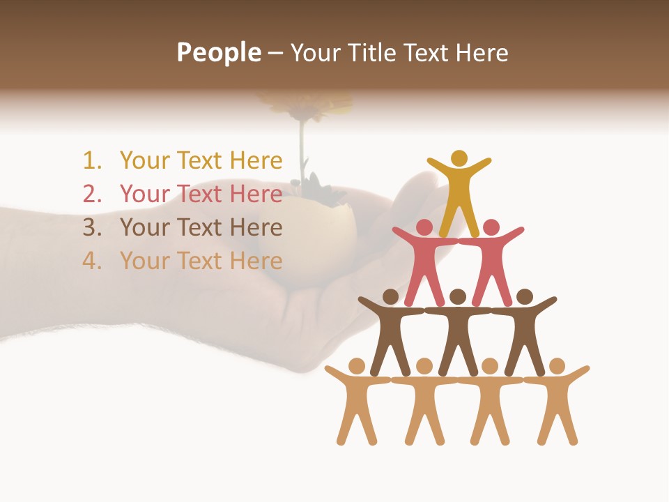 Natur Blume Pflanze PowerPoint Template