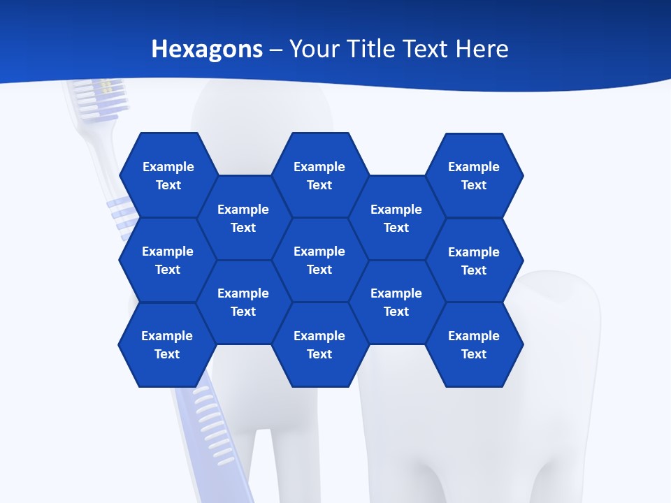 Clean White Blue PowerPoint Template