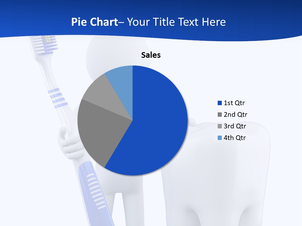 Clean White Blue PowerPoint Template
