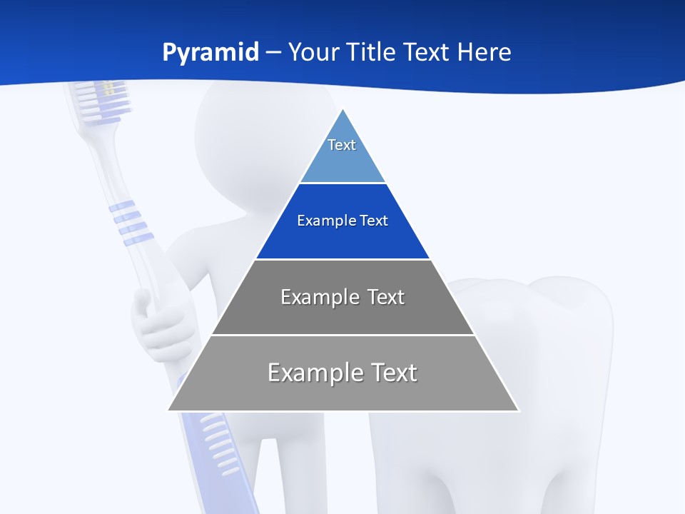 Clean White Blue PowerPoint Template
