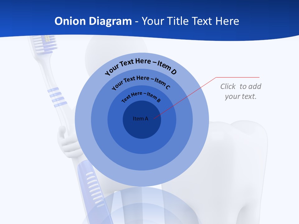 Clean White Blue PowerPoint Template