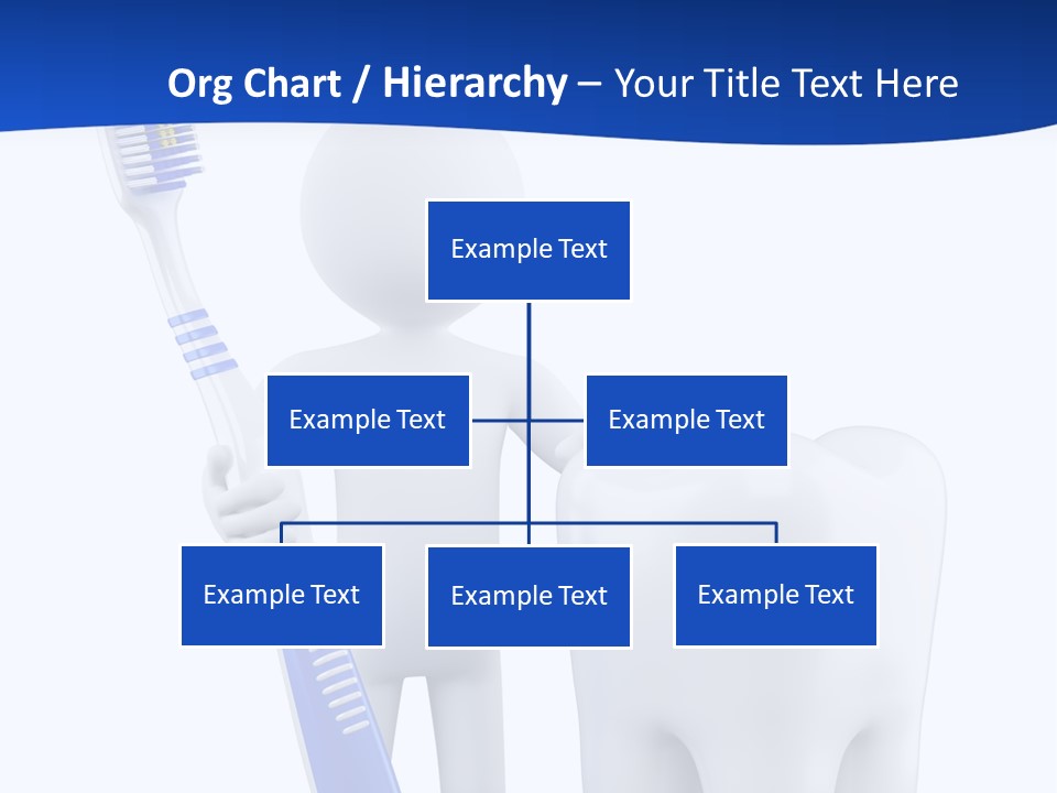 Clean White Blue PowerPoint Template
