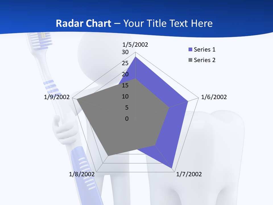 Clean White Blue PowerPoint Template
