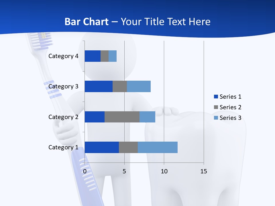 Clean White Blue PowerPoint Template