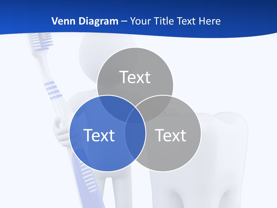 Clean White Blue PowerPoint Template