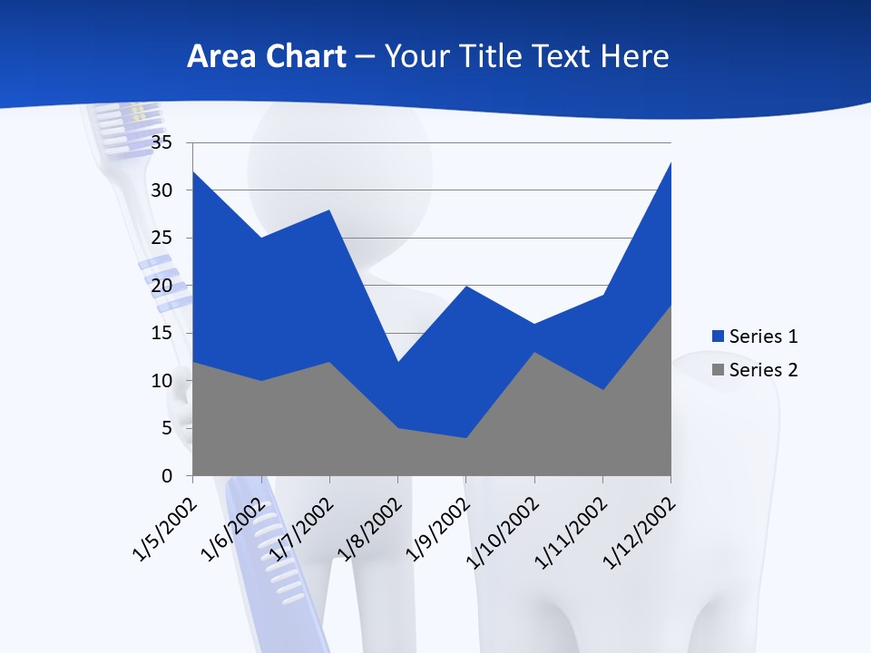 Clean White Blue PowerPoint Template