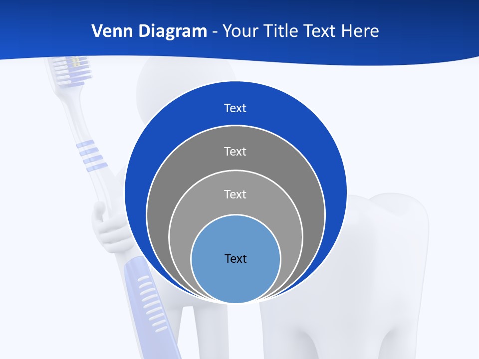 Clean White Blue PowerPoint Template