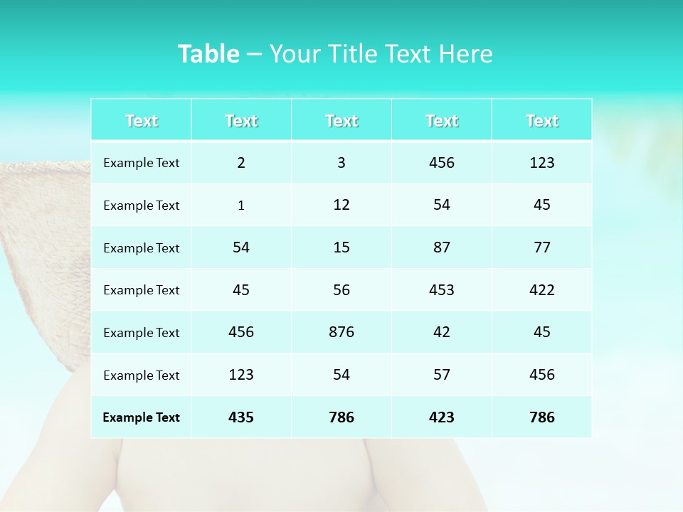 Boy People Background PowerPoint Template