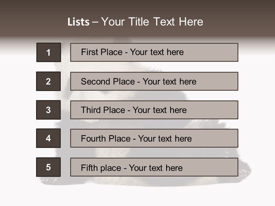 Conservation Wild China PowerPoint Template