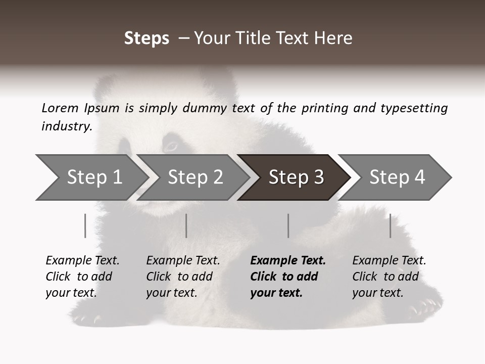 Conservation Wild China PowerPoint Template