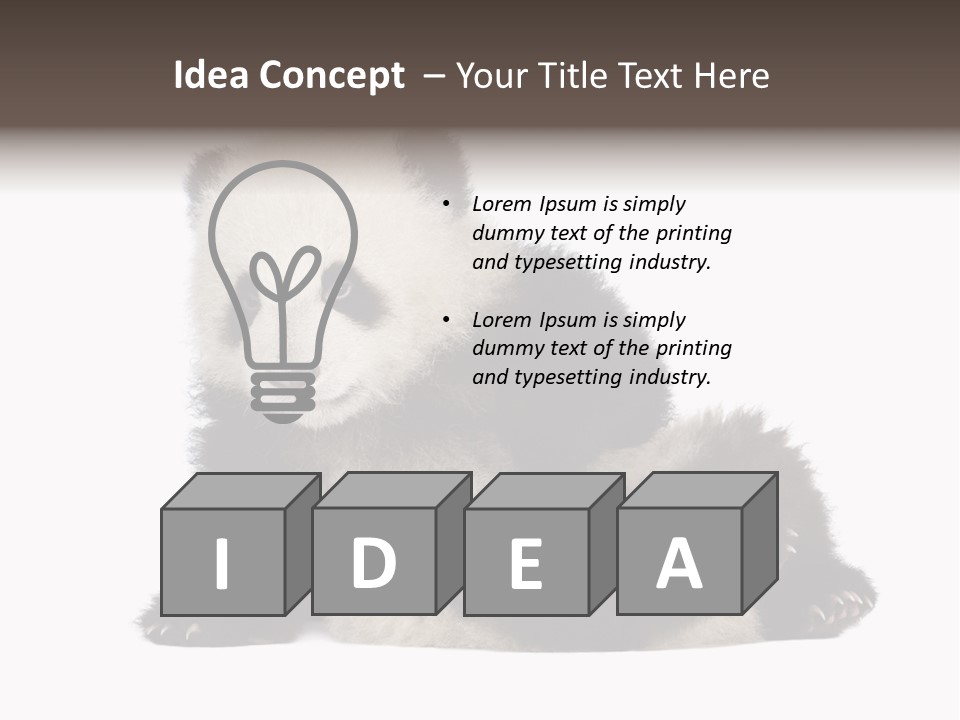 Conservation Wild China PowerPoint Template