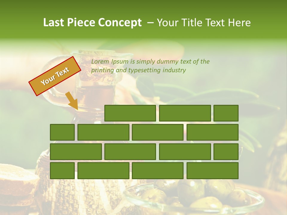 Harvest Industry Jar PowerPoint Template