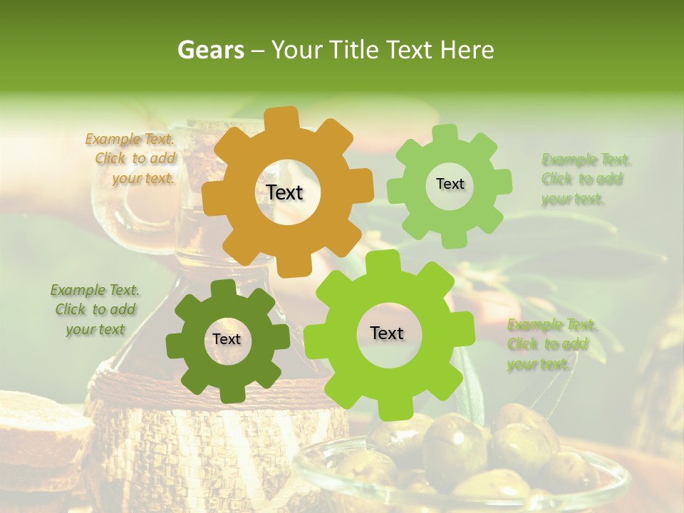 Harvest Industry Jar PowerPoint Template