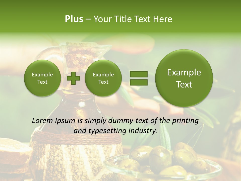 Harvest Industry Jar PowerPoint Template