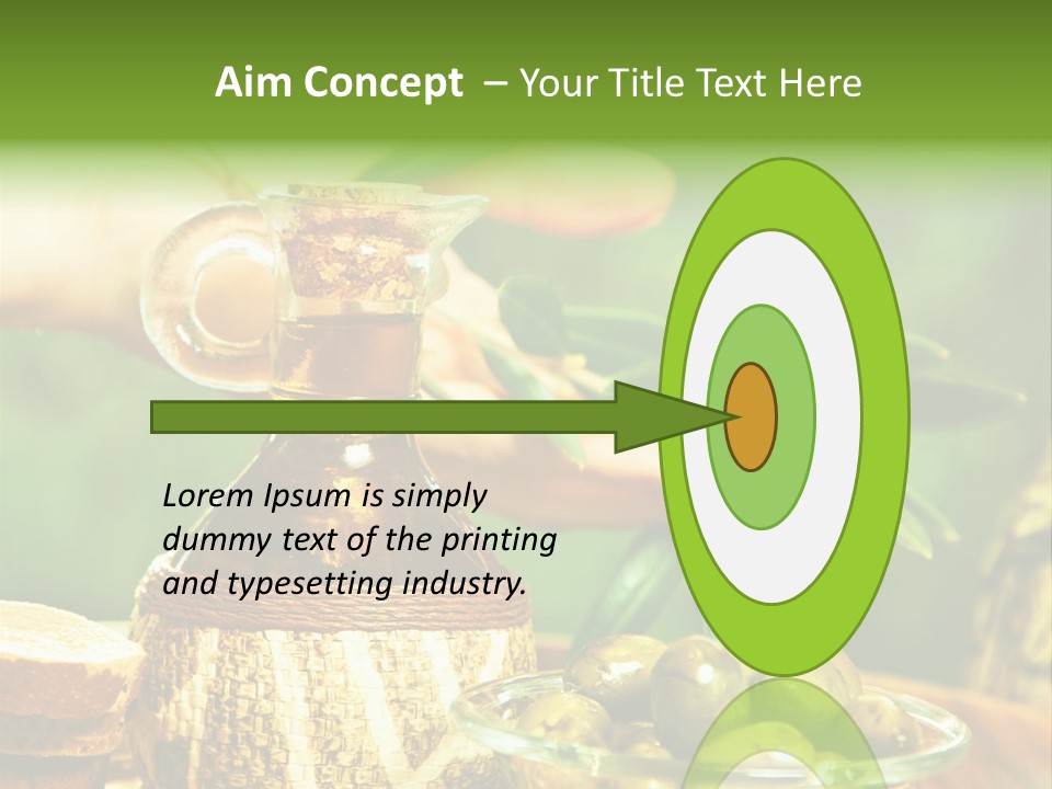 Harvest Industry Jar PowerPoint Template