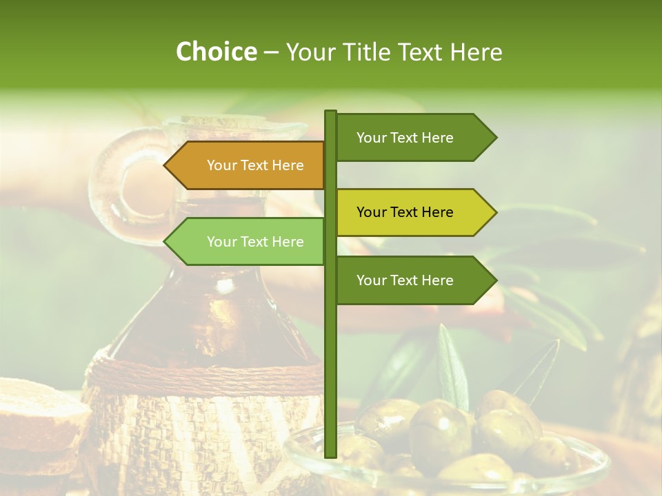 Harvest Industry Jar PowerPoint Template
