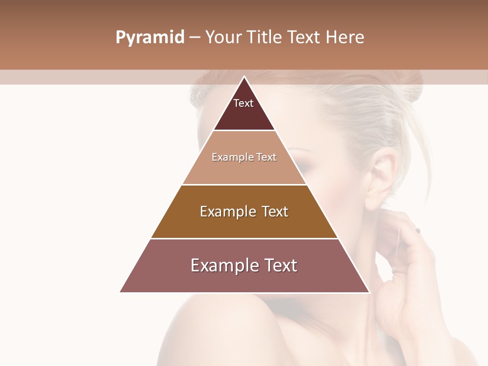 Closeup Cosmetics Person PowerPoint Template